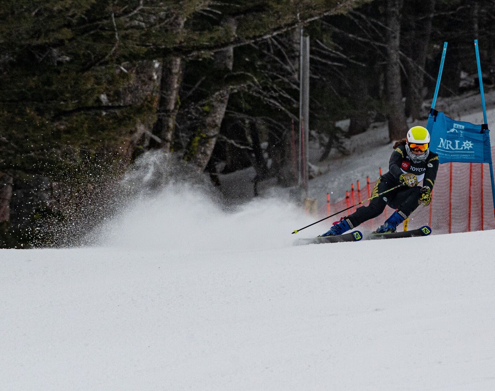 Rocky Mountain College Ski competes at Predator Cup at Bridger Bowl